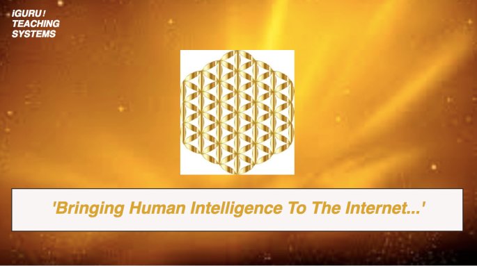 iGURU! Bringing Human Intelligence - Orange Banner