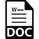 Word Doc symbol
